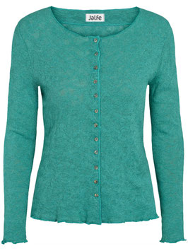 Jacquard-Cardigan aus Bio-Baumwolle - Jalfe