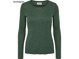 Langarm-Tops mit hübschem Lochmuster Jalfe 100% Merino Wolle