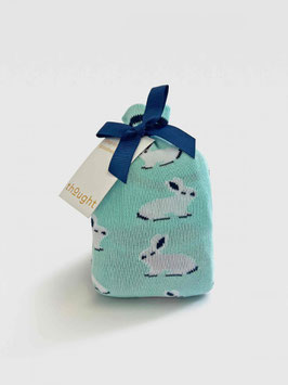 Bambus-Socken 2er Set mit hübschen Häschen von Thought