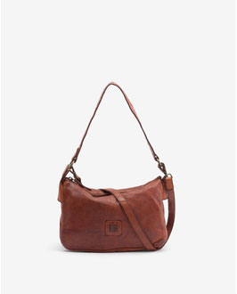 Leder-Schultertasche BIBA
