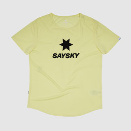 Logo Flow T-Shirt gelb