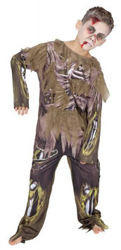 ZOMBIE - Taglia S 7/8 anni - s8990 - (Esclusi accessori)