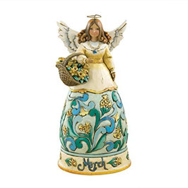 Enesco Heartwood Creek Jim Shore - Statuetta Cucciolo Patriottico Con Bandiera Americana