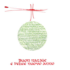 Biglietto di Natale in italiano ( NA 9)