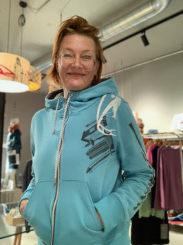 Hoodie-Jacke