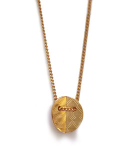 Kette '1-faltig rund' - Gold