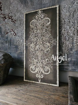 Vintage houten paneel