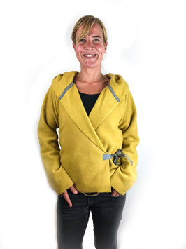 Henriette Steffensen Wrap Fleece Wickeljacke