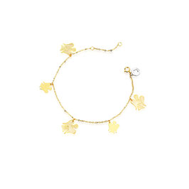 bracciale in oro con charms    NKT218G