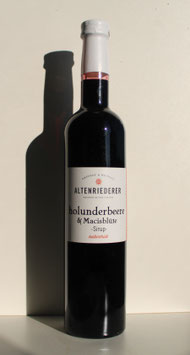 holunder-beerensirup & Macisblüte