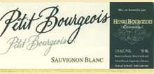 2022 Sauvignon blanc petit bourgeois, Bourgeois
