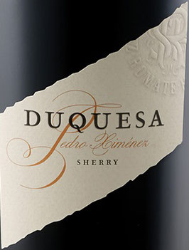 Sherry Pedro Ximénez Duquesa süss, Romate