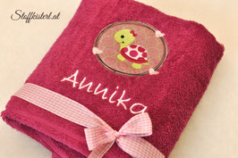 Badetuch 100 x 150 cm - individuell bestickt