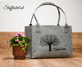 Filztasche "CARPE DIEM"