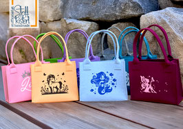 Kleine Filztasche "MEIN DESIGN"