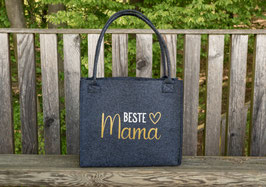 Filztasche "BESTE MAMA"