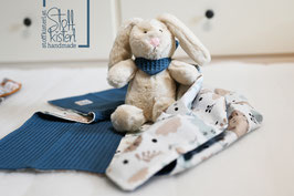 Kuscheldecke "HASE & IGEL"
