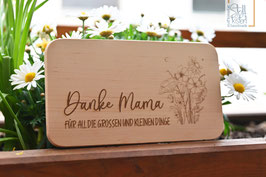 Frühstücksbrett "DANKE MAMA"
