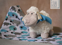 Kuscheldecke "BLUE SHEEP"