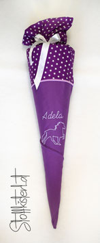 Schultüte "VIOLET HORSE"