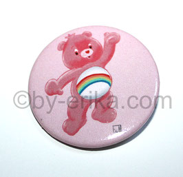 Badge, bisounours rose