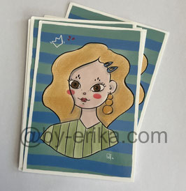Pimpante , carte postale