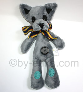Loup L genoux bleus
