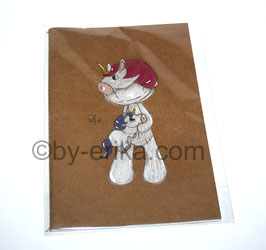 Smorglub licorne, cahier à dessins