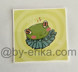 Grenouille, carte postale