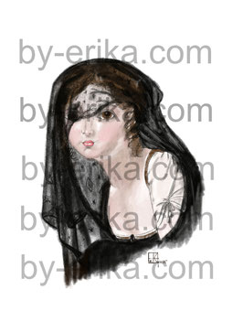 Damoiselle Soustra print