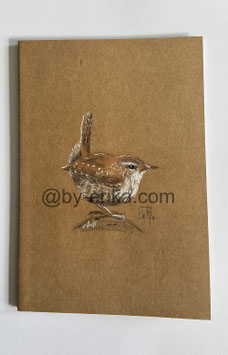 Troglodyte mignon 2, cahier à dessins