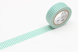 Washi lepilni trak - hougan emerald