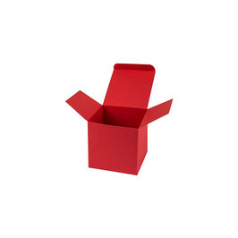 Darilna škatlica - Cube S - v rdeči barvi