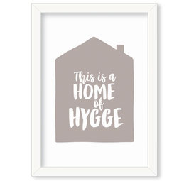 Grafika "Home of Hygge"