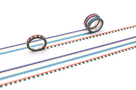 Washi lepilni trak - Set PAPIER TIGRE POOL