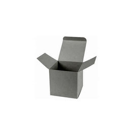 Darilna škatlica - Cube S - v temno sivi barvi / shale