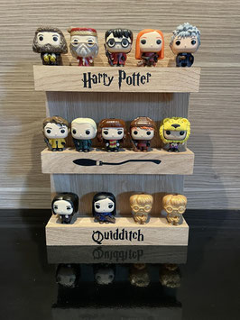 Regal für Harry Potter Funko Pop Figuren Quidditch Kinder Joy Eiche