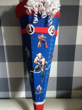 Dekoelemente für Schultüte Avengers Hawkeye verschiedene Farben