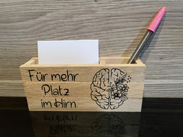 Notizzettelhalter Gehirn
