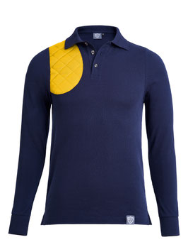 Navy / Zitrusgelb - Herren - Langarm