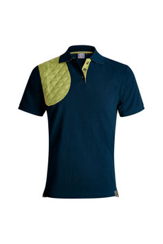 Navy / Schilfgrün - Herren - Kurzarm