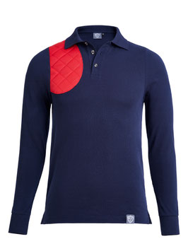 Navy / Rot - Herren - Langarm