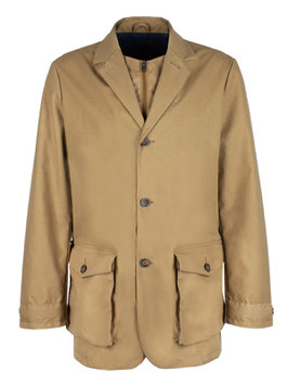 HERREN - JACKE (GEWACHST) - KHAKI DESERT
