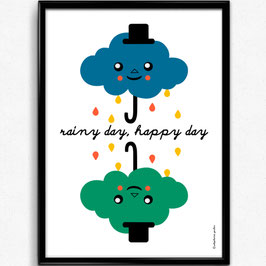 AFFICHE "Rainy Day"