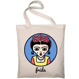 TOTE BAG / Frida Kahlo "Blue Frida"