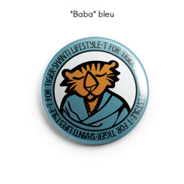 BADGE, MAGNET ou MIROIR "Baba"