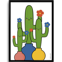 AFFICHE "Cactus Hai"