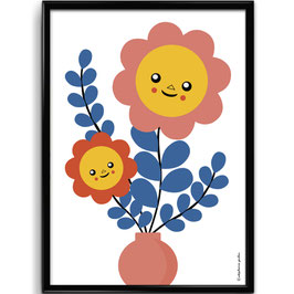 AFFICHE "Pink Bouquet"