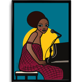 ART PRINT / Nina Simone "Feeling Good"