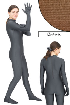 Damen Ganzanzug RRV Hand+Fuß braun